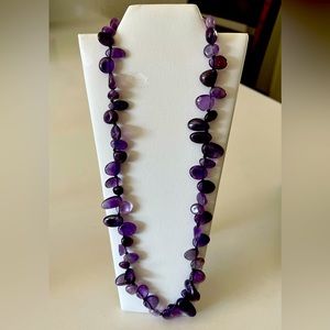 Genuine Amethyst Necklace